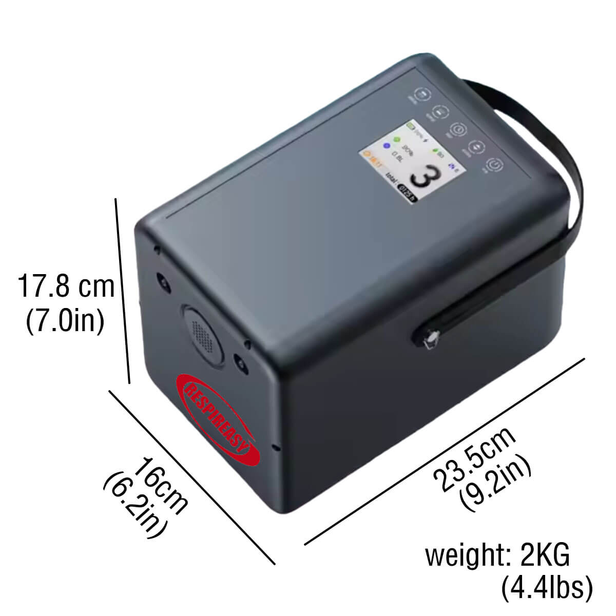 Low Price RespirEasy Buy Home Portable Car Oxygen Concentrator  DEDAKJ Continuous Flow Oxygen Generator 1-9L Adjustable Oxygen Machine Oxygen Concentration 93% RE-9