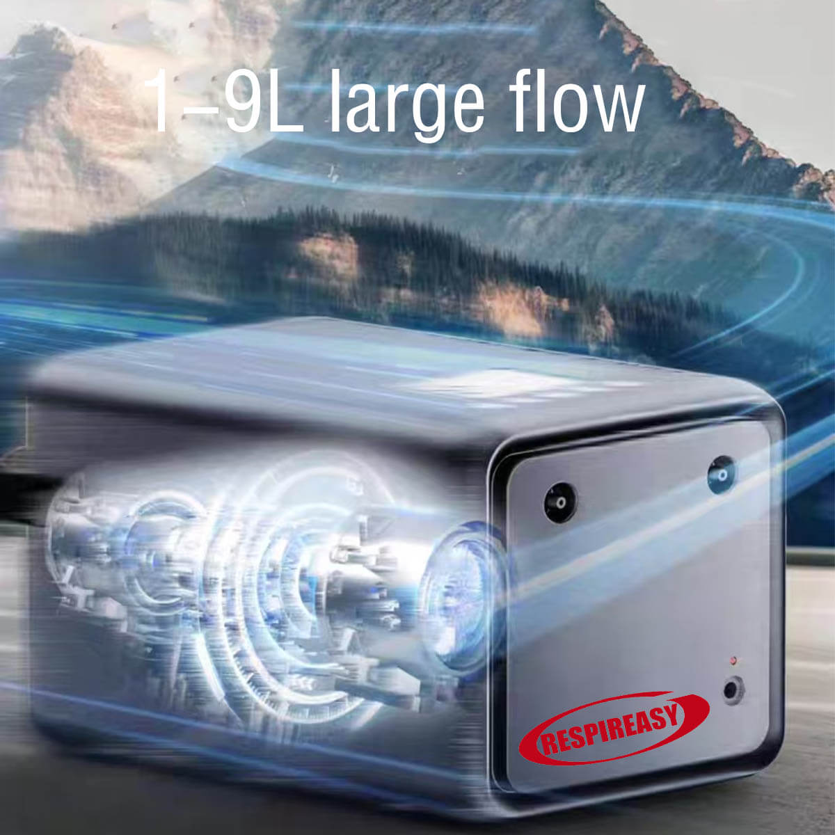 Low Price RespirEasy Buy Home Portable Car Oxygen Concentrator  DEDAKJ Continuous Flow Oxygen Generator 1-9L Adjustable Oxygen Machine Oxygen Concentration 93% RE-9