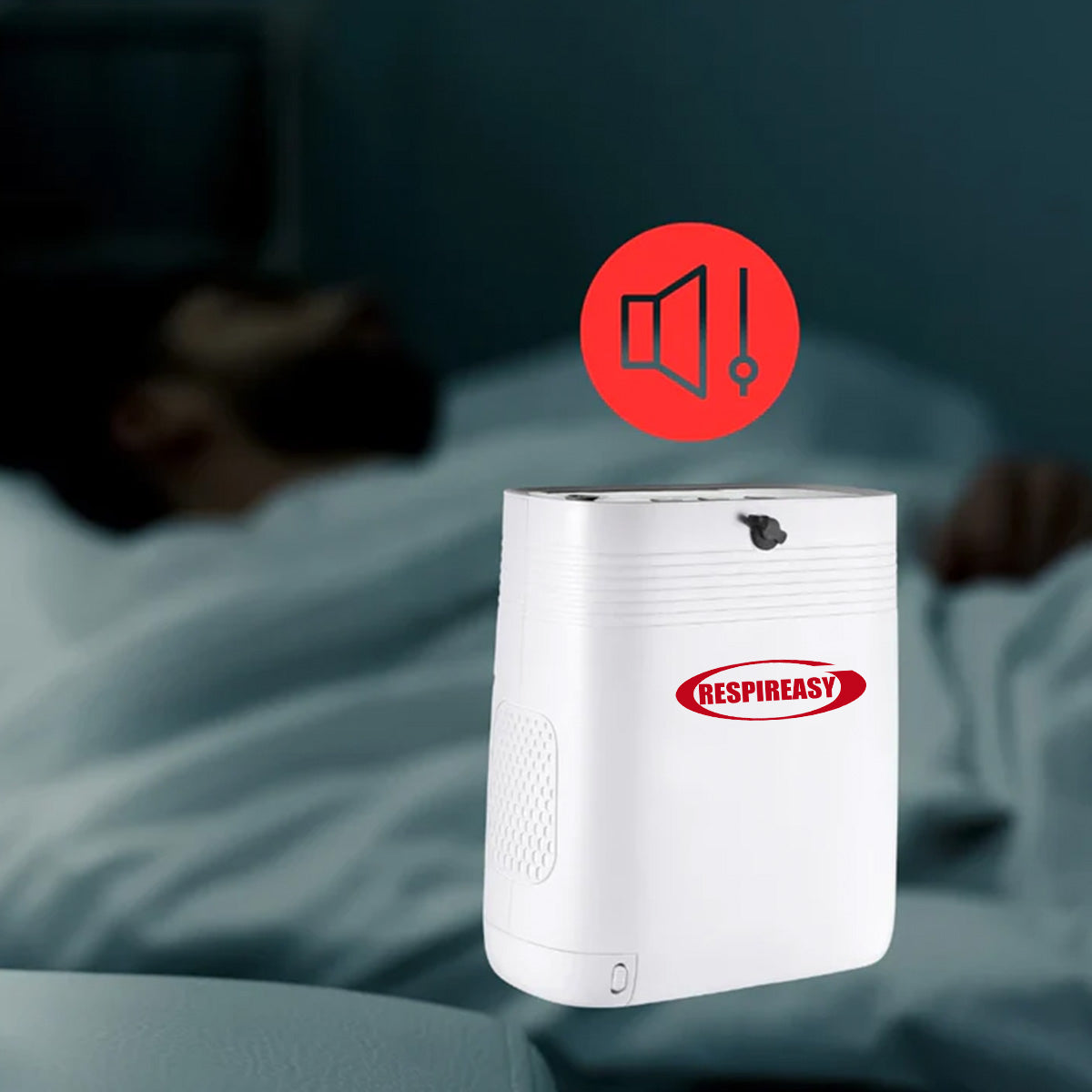 Concentrador de oxígeno para terapia personal de flujo continuo de 5 litros, generador de oxígeno portátil para exteriores con batería. 