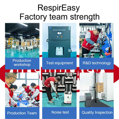 RespirEasy-M20L Continuous Flow Oxygen Concentrator Certified Medical-Grade Oxygen Generator With a Stable O2 Purity of 93% High-Flow Oxygen Machine for Hospital Use