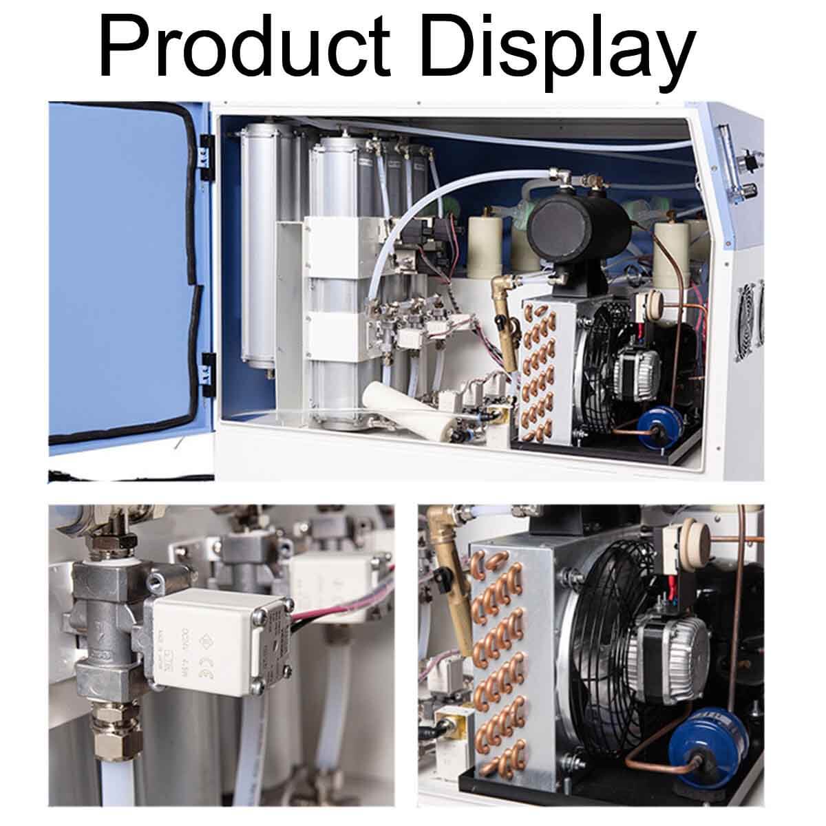 RespirEasy-M20L Continuous Flow Oxygen Concentrator Certified Medical-Grade Oxygen Generator With a Stable O2 Purity of 93% High-Flow Oxygen Machine for Hospital Use