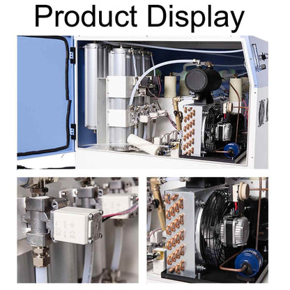 RespirEasy-M20L Continuous Flow Oxygen Concentrator Certified Medical-Grade Oxygen Generator With a Stable O2 Purity of 93% High-Flow Oxygen Machine for Hospital Use