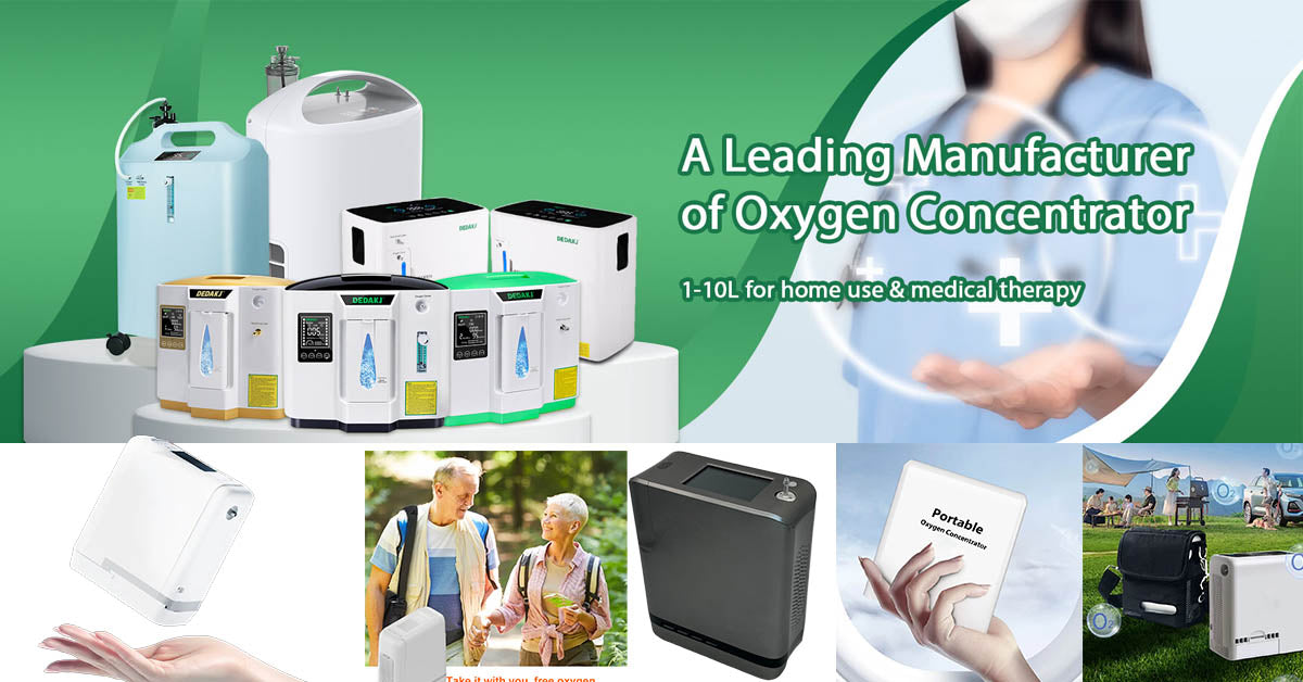 1-9 Liter Home DEDAKJ Oxygen Concentrator O2 Making Machine – RESPIREASY