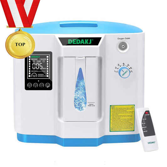 DEDAKJ Home DE-1B Oxygen Concentrator Portable Oxygen Generator ddt 1a 1b Medical 1-7 liter Adjustable O2 Oxygen Machine 93% Oxygen Concentration