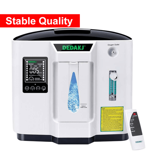 Home Medical Oxygen Concentrator DEDAKJ DE-1A Portable MINI Oxygen Generator Continuous Flow 7L Oxygen Concentrator 93% Oxygen Concentration
