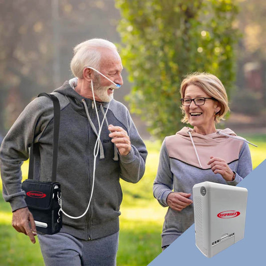 2025 HOT Home O2 Portable Oxygen Generator RES 1-6L Adjustable Mini Medical Oxygen Generator with Removable Lithium Battery