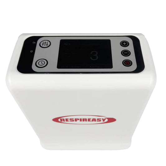 RESPIREASY Portable Oxygen Concentrator with Adjustable Flow (1–6 L/min)